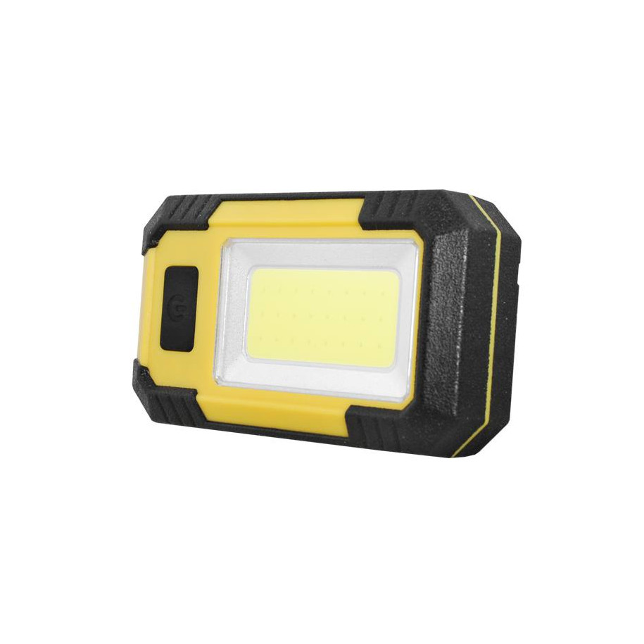 Lampa robocza LED COB 10W 6000K/IP44 z akumulatorem i mag. 600lm+USB CHARGING 4000mAh.