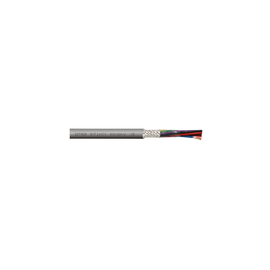 Przewód sterowniczy BiT LiYCY 2x0,75 300/300V S30615 klasa Eca