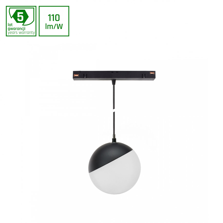 Oprawa kula zwis GLOBE 5W 165st czarna SYSTEM SHIFT WLD+40001