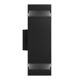 Oprawa elewacyjna TORRE RING 18W CCT 230V IP54 kwadrat czarna SLI003028CCT_PW