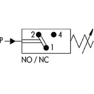 Czujnik ciśnienia G1/4w,przeł. 1,0-16bar, 250V AC/28V DC DS 5813
