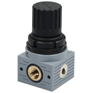 Reduktor ciśnienia powietrza G 1/8 GW do 15 bar, regulacja 0-12 bar, bez manometru, Standard mini T070002040000