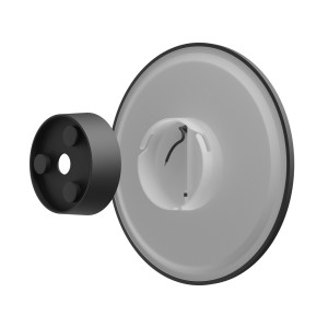Oprawa elewacyjna PIATTA 18W CCT 230V IP44 czarna SLI003031CCT_PW