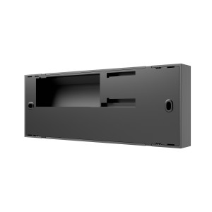 Oprawa elewacyjna ENCANTA ASYMMETRIC 6W CCT IP54 natynkowa czarna SLI003033CCT_PW