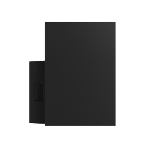 Oprawa elewacyjna TORRE 9W CCT 230V IP54 kwadrat czarna SLI003023CCT_PW