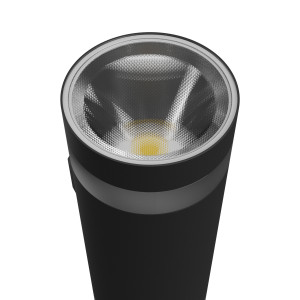 Oprawa elewacyjna TORRE RING 18W CCT 230V IP54 okrągła czarna SLI003026CCT_PW