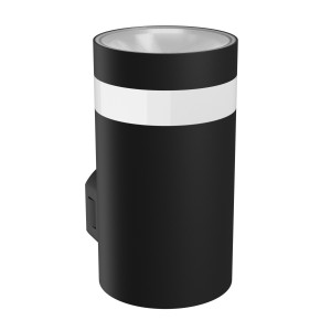 Oprawa elewacyjna TORRE RING 9W CCT 230V IP54 okrągła czarna SLI003025CCT_PW