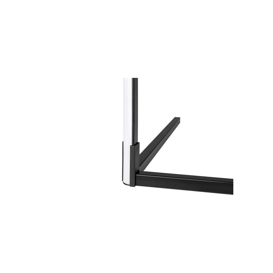 Lampa podłogowa LED RGB 20W 140cm czarna