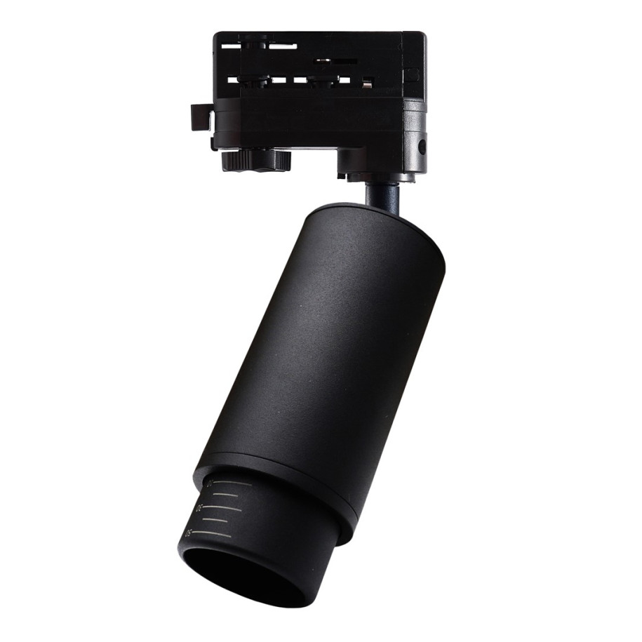 Oprawa Mica Zoom Track czarny 3-obwodowa ML7371