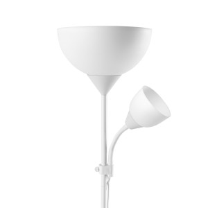 Lampa stojąca ULAR 175cm biała  LS-2/W