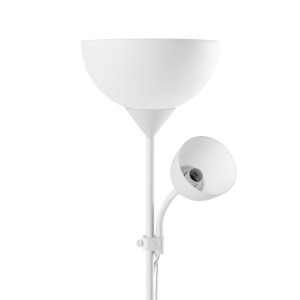 Lampa stojąca ULAR 175cm biała  LS-2/W