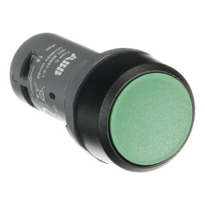 Przycisk monostabilny wklęsły 1NO zielony CP1-10G-10 1SFA619100R1012