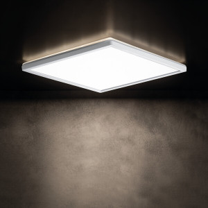 Plafoniera LED AZPO LED 22W-NW-L-W IP54 kwadratowa 2350lm 4000K biały 31510