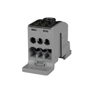 Blok LKN 160A (1x70/1x16 - 6x16) Al/Cu- szary F2.0338