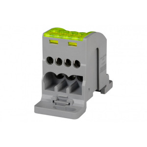 Blok LKN 80A (3x16 - 4x6) Al/Cu- żółty F2.0333