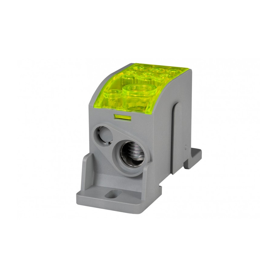Blok LKN 160A (1x70/1x16 - 6x16) Al/Cu- żółty F2.0339