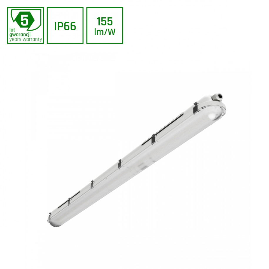 LIMEA GIGANT PRO HERMETYK 1200mm 40W-20W NW 230V 120ST IP66 IK10 SLI028251NW_PW