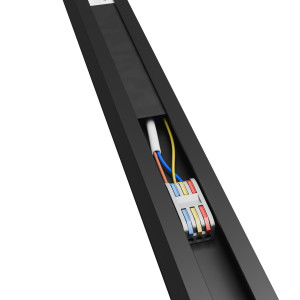 ALLDAY BASIC 40W CCT 230V IP20 1203x42x37mm CZARNY SLI047301CCT_PW