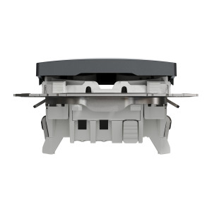 Łącznik schodowy, czarny antracyt Sedna Design SDD114106