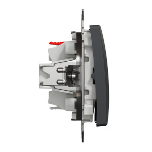 Łącznik schodowy, czarny antracyt Sedna Design SDD114106