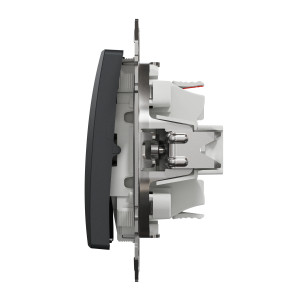 Łącznik schodowy, czarny antracyt Sedna Design SDD114106