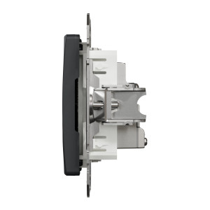 Gniazdo TV końcowe (4dB), czarny antracyt Sedna Design SDD114471