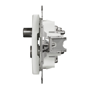 Gniazdo R/TV/SAT końcowe (4dB), białe Sedna Design SDD111481