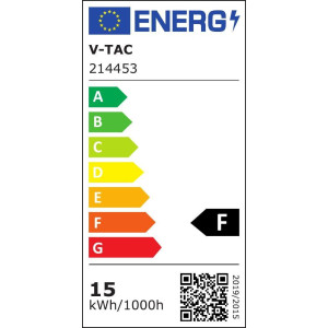 Żarówka LED V-TAC 15W A65 E27 VT-2015 3000K 1521lm 214453