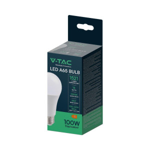 Żarówka LED V-TAC 15W A65 E27 VT-2015 3000K 1521lm 214453