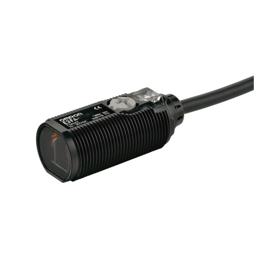E3FA‑RN11‑2M Czujnik fotoelektryczny prosty o zasięgu 0,1÷4m NPN 100mA