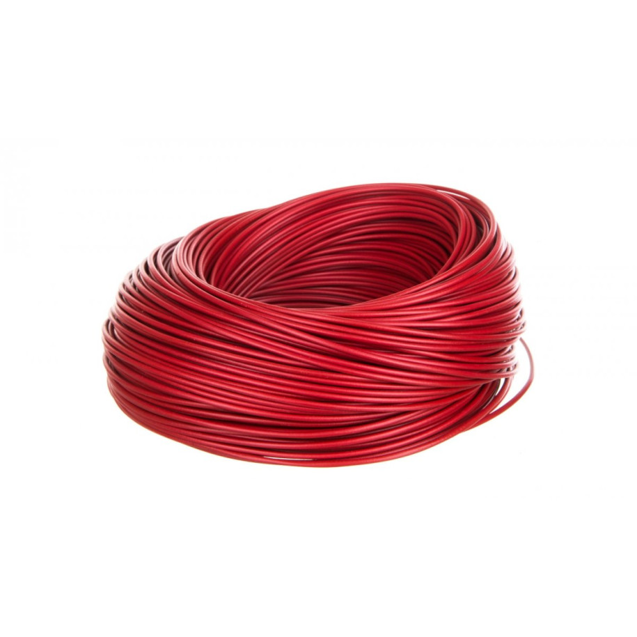 Przewód instalacyjny H05V‑K 0,75 czerwony 29101 karton 100m