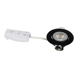 Oprawa downlight LED FIZU 4,8W 10W 420lm 4000K okrągła czarny 38263