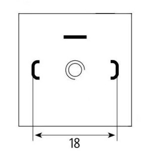 Wtyczka do cewki elektrozaworu, typ A, IP65, 0-230V AC/DC, 3 PIN, CEP/2