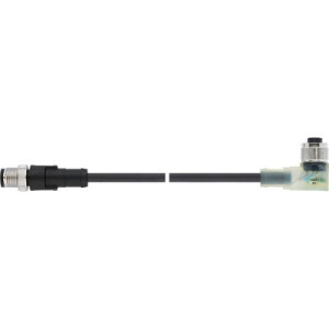 Przewód przedłużający M12 4PIN 5mb  wtyk prosty - gniazdo proste AB-C-M12MS-5,0PUR-M12FS 22260702