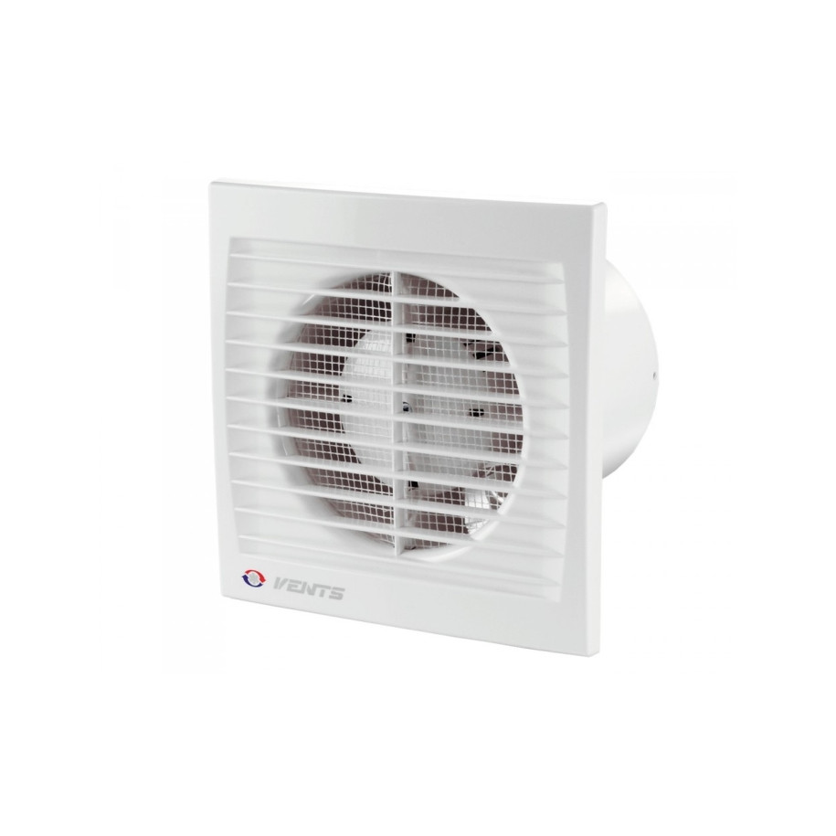 Wentylator osiowy fi 100 230V 5,6W 78m3/h 26dB cichy łożyska kulowe wyłącznik czasowy plus higrostat 100SILENTA-STHL