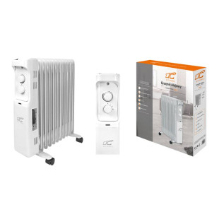 Grzejnik olejowy 11-żeberek 2500W z termostatem LXUG11