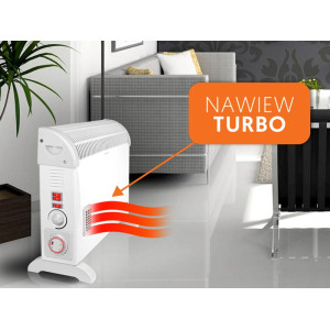 Grzejnik konwektorowy 2000W z nawiewem TURBO i programatorem TLC LXUG06