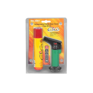 Palnik uniwersalny BLUE TORCH + gaz 90ml LXRK3001