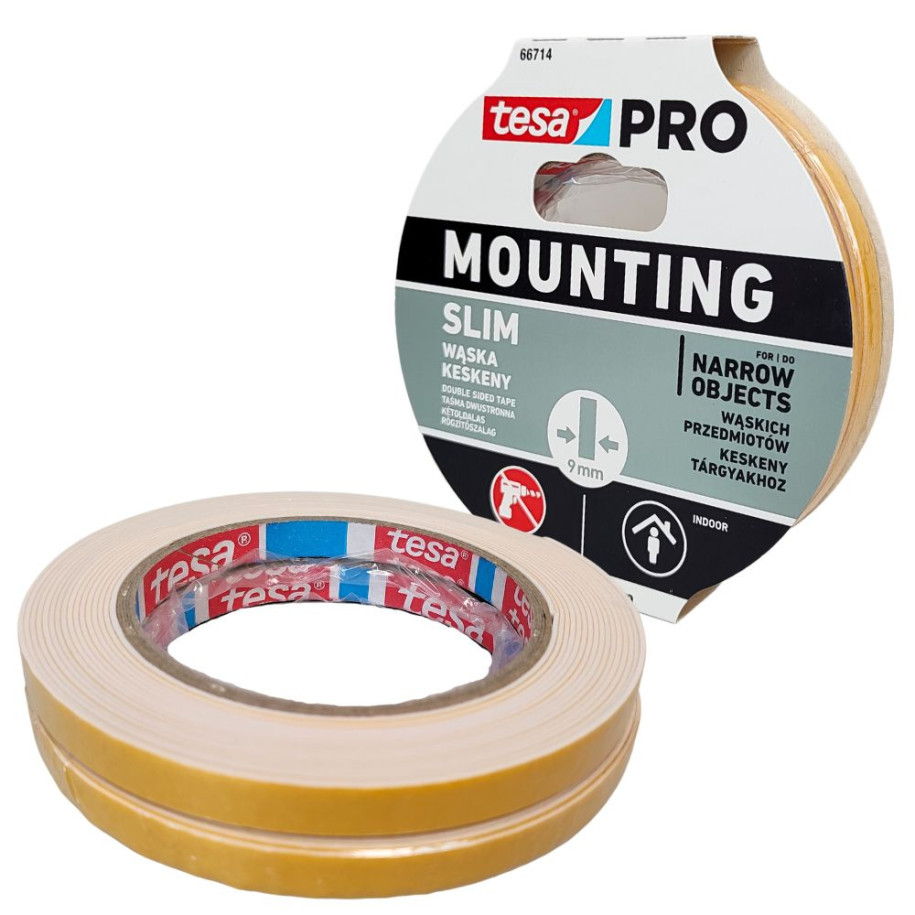 Taśma Mounting PRO Slim, 2(5X9), do led 66714-00001-00