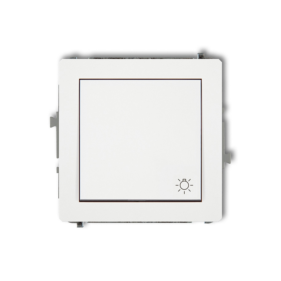 DECO Przycisk /światło/ biały DWP-5