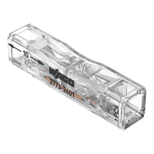 Szybkozłączka przelotowa miniaturowa 2x0,75-4mm2 Inline 2773-2401