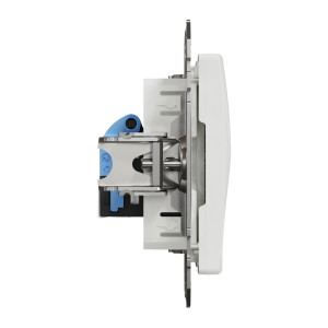 Sedna Design i Elements gniazdo komputerowe RJ45 kat. 6 UTP białe SDD111461