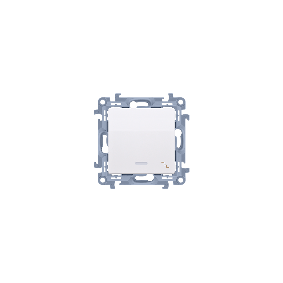 CW6L.01/11
Łącznik schodowy z podświetleniem LED, 10AX, biały