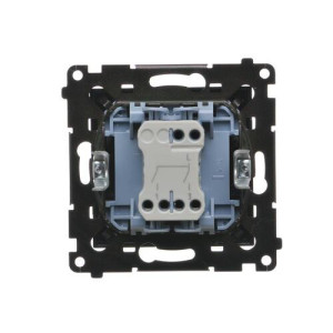 Simon 55 Łącznik świecznikowy czarny mat TW5.01/149