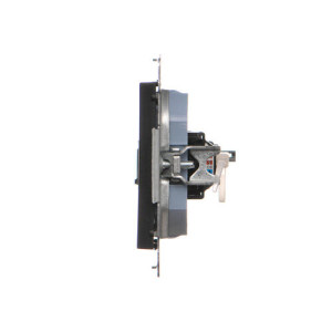 Simon 55 Gniazdo komputerowe RJ45 kat.6 czarny mat T61.01/149