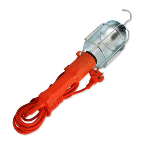Oprawa przenośna 60W z magnesem lampa warsztatowa A-1/M na kablu 5m z osłoną