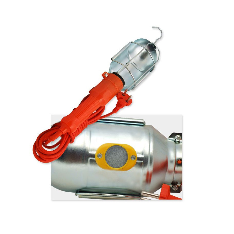 Oprawa przenośna 60W z magnesem lampa warsztatowa A-1/M na kablu 5m z osłoną