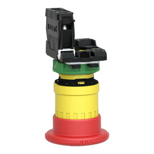 Przycisk bezpieczeństwa 22mm 0R 1R STOP przez obrót XB5AS8442
