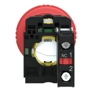 Przycisk bezpieczeństwa 22mm 0R 1R STOP przez obrót XB5AS8442