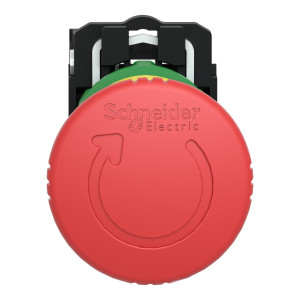 Przycisk bezpieczeństwa 22mm 0R 1R STOP przez obrót XB5AS8442